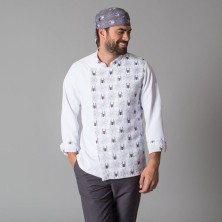 chaqueta garys leiva 947600 en araña blanco