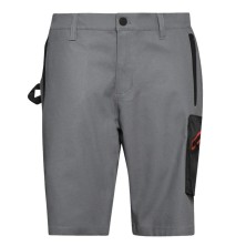 bermuda diadora stretch en gris lluvia