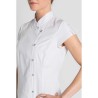 Chaqueta cruzada blanca dyneke 8242700