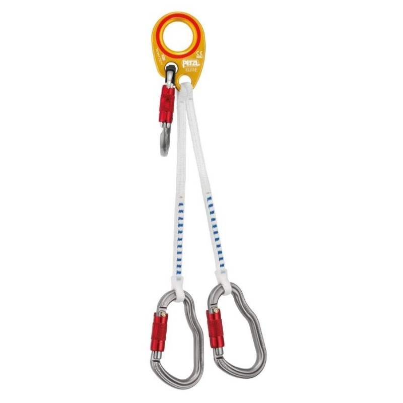 Elemento de amarre heliguaje petzl iguane