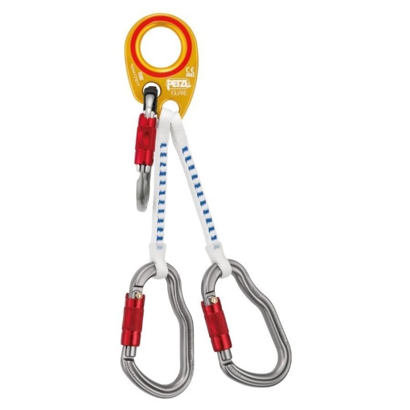 Elemento de amarre heliguaje petzl iguane