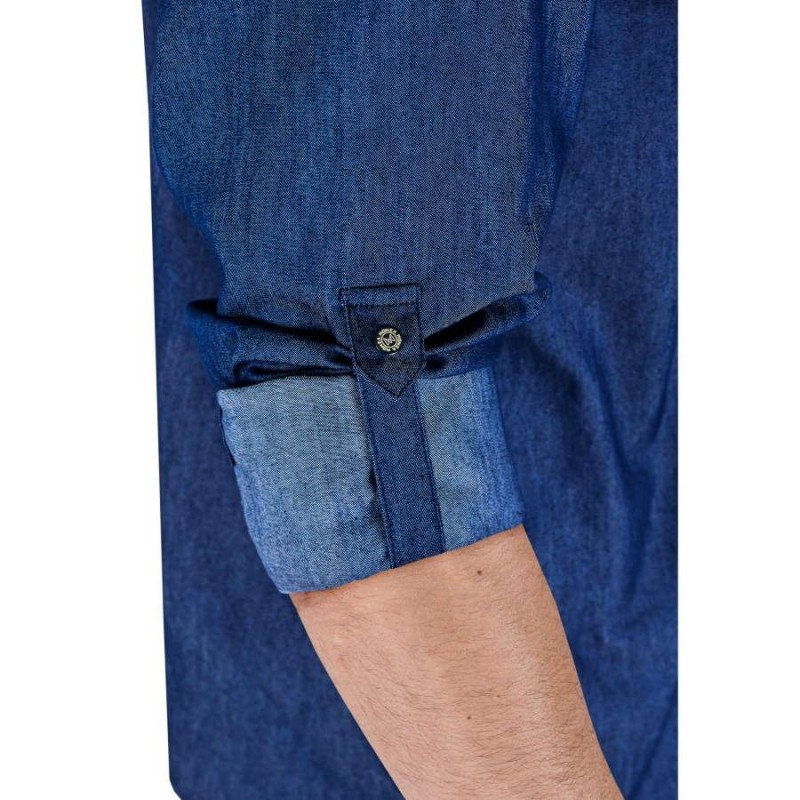 Camisa denim monza 2034