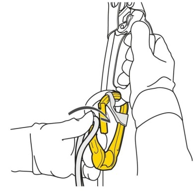 Polea Mosqueton Petzl Rollclip A