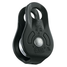 polea compacta petzl fixe en amarillo