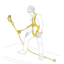 KIT ANTICAIDAS PETZL ASAP LOCK FALL ARREST