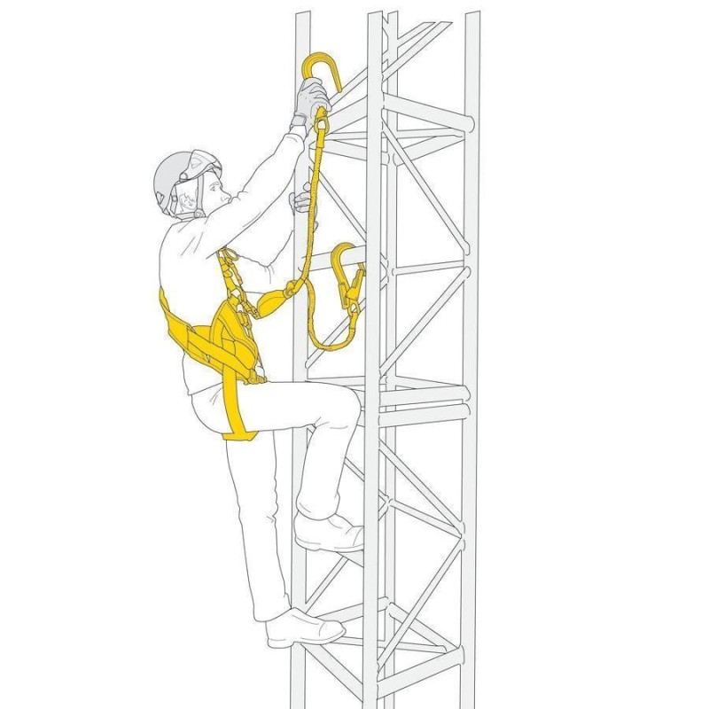 Kit anticaidas petzl absorbica-y fall arrest