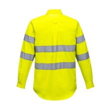 camisa m/l a.v. portwest e044 en amarillo