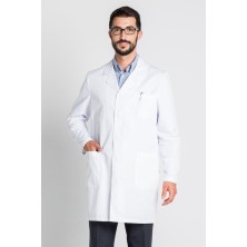 Bata médica de hombre con cremallera Slim Fit - Monza Pyxis 11.08