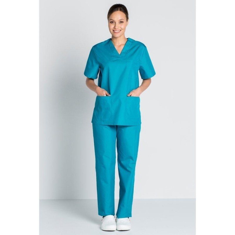 Blusa sanitaria colores unisex dyneke 8204