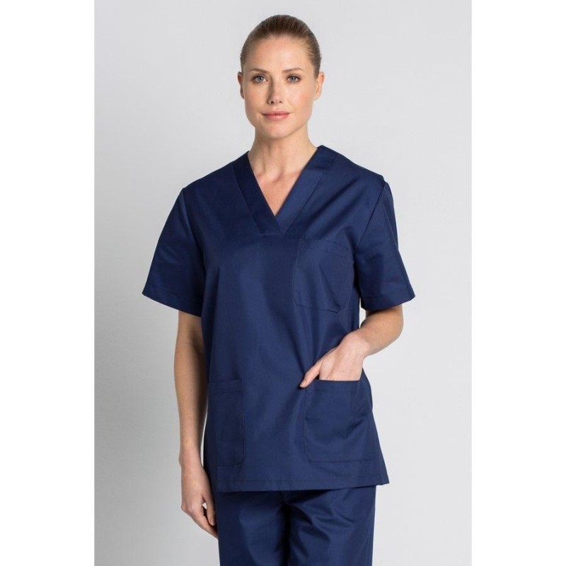 Blusa sanitaria colores unisex dyneke 8204