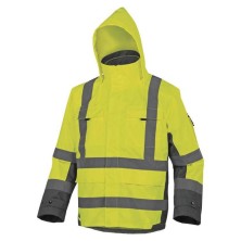 parka a.v. delta plus tarmac en amarillo fluor