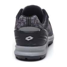 zapatilla lotto hit 400 s1p esd 211870 en negro/gris asfalto