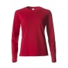 Camiseta mujer m/l cliqué basic-t 029034