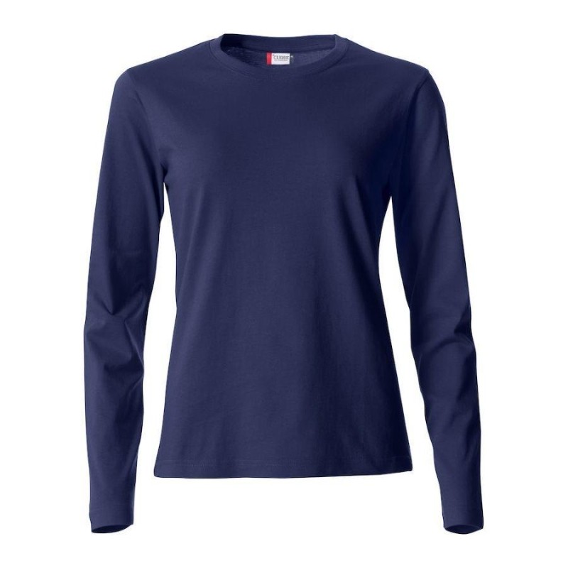 Camiseta mujer m/l cliqué basic-t 029034