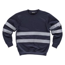 sudadera workteam c9031 en rojo