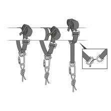 cinta de anclaje petzl connexion vario 