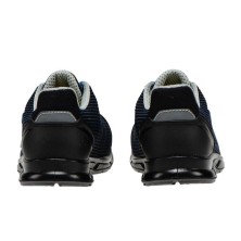 zapatilla diadora flex atom low s3 en negro/marino