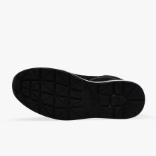 bota diadora run net airbox mid s3 en negro/negro