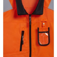 chaleco a.v. diadora hv vest en naranja fluor