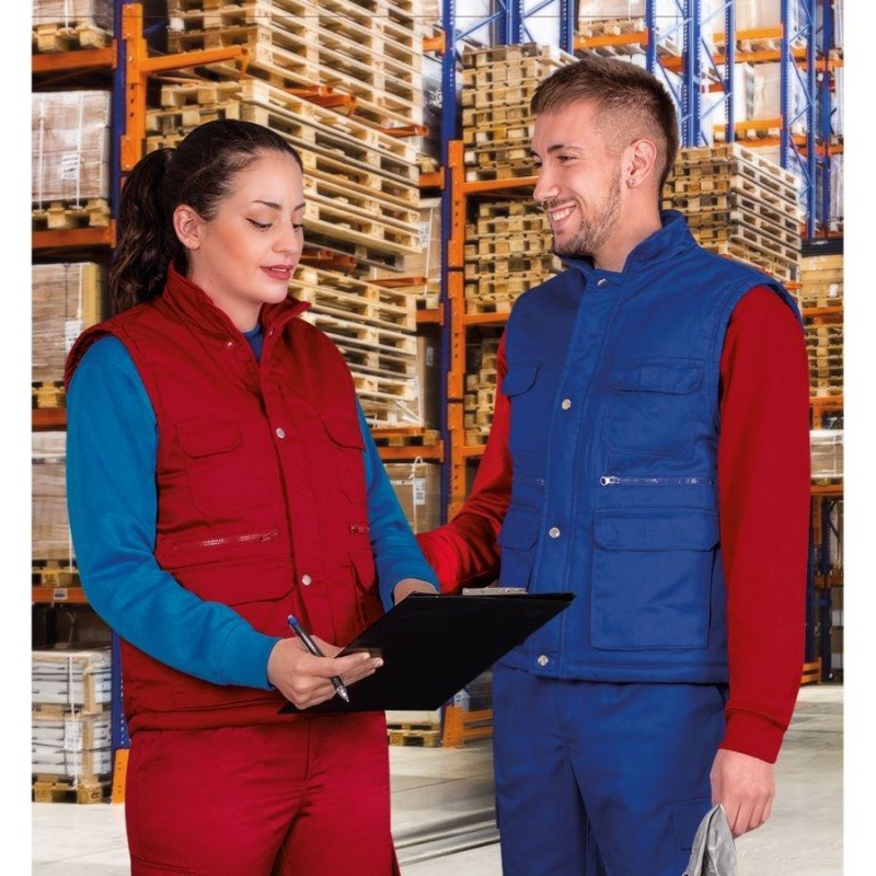 Chaleco multibolsillos valento reporter