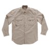 Camisa safari workteam b8500