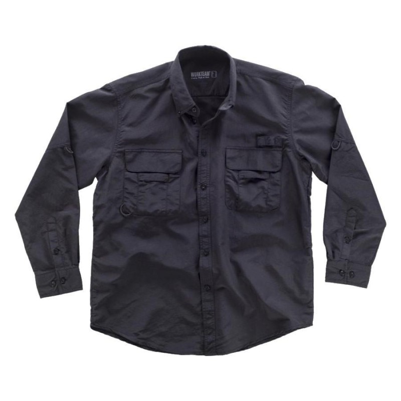 Camisa safari workteam b8500