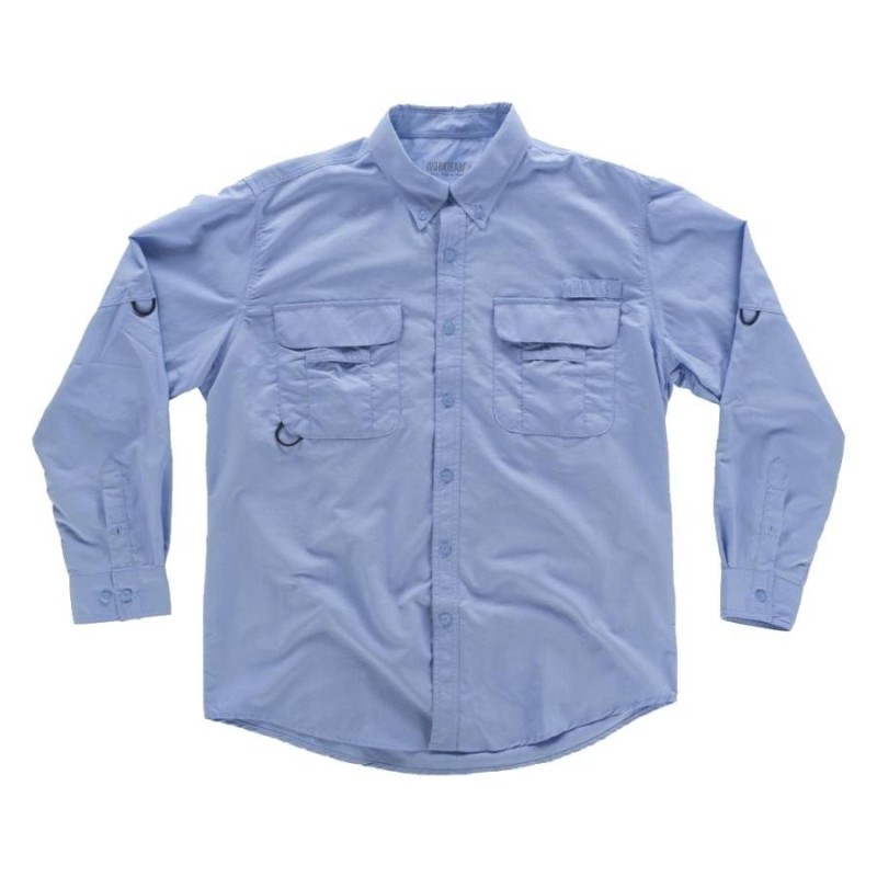 Camisa safari workteam b8500