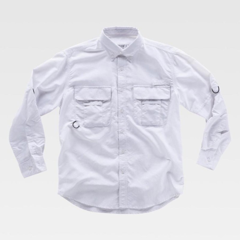 Camisa safari workteam b8500