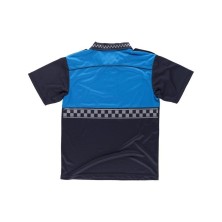 polo fluor workteam c3855 en marino/celeste