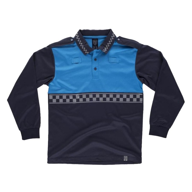 Polo fluor ml reflectante workteam c3856