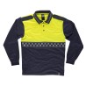 Polo fluor ml reflectante workteam c3856
