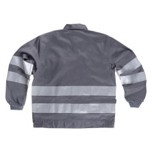 cazadora workteam b1107 en gris