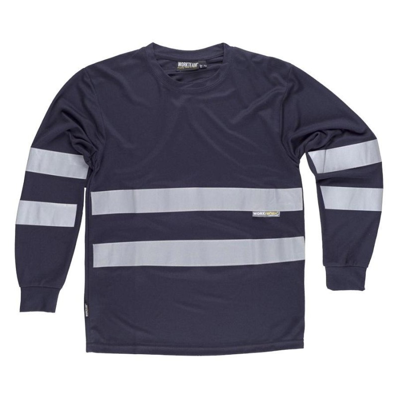 Camiseta m/l workteam c3938