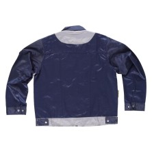 cazadora workteam future wf1901 en marino/gris