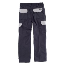 pantalon workteam future wf1560 en marino oscuro/gris