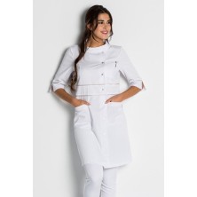 bata mujer dyneke 8681700 en blanco