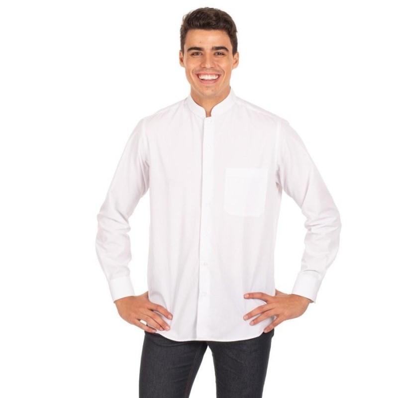 Camisa m/l cuello mao garys 2960