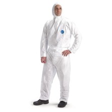 buzo dupont tyvek 400 dual tipo 5/6 en blanco