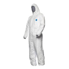 buzo dupont tyvek 400 dual tipo 5/6 en blanco