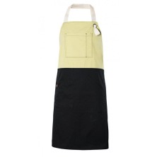 DELANTAL CON PETO BICOLOR VELILLA 404210B