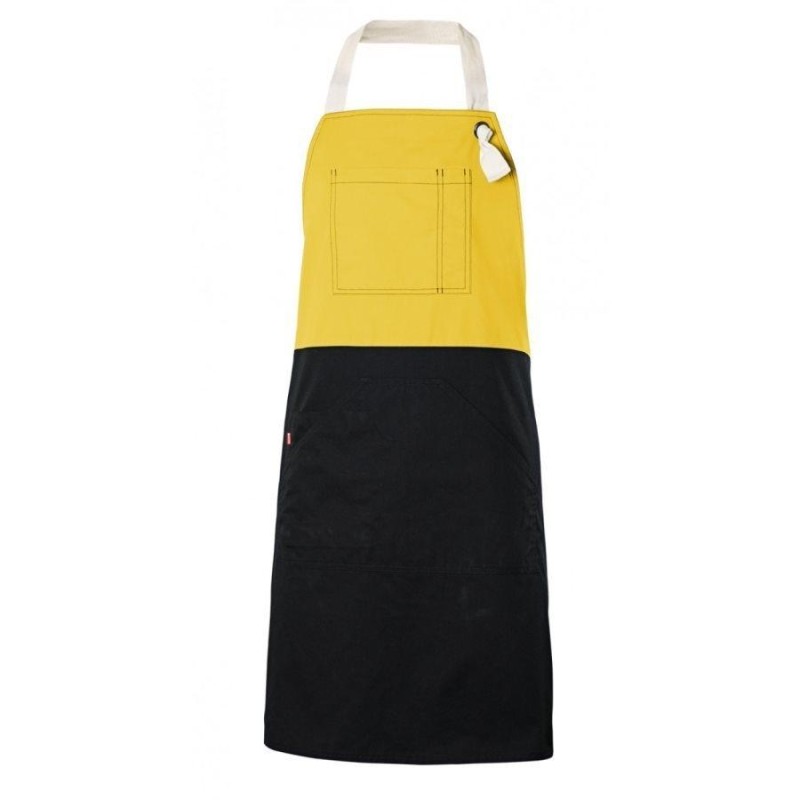 Delantal con peto bicolor velilla 404210b