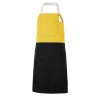 Delantal con peto bicolor velilla 404210b