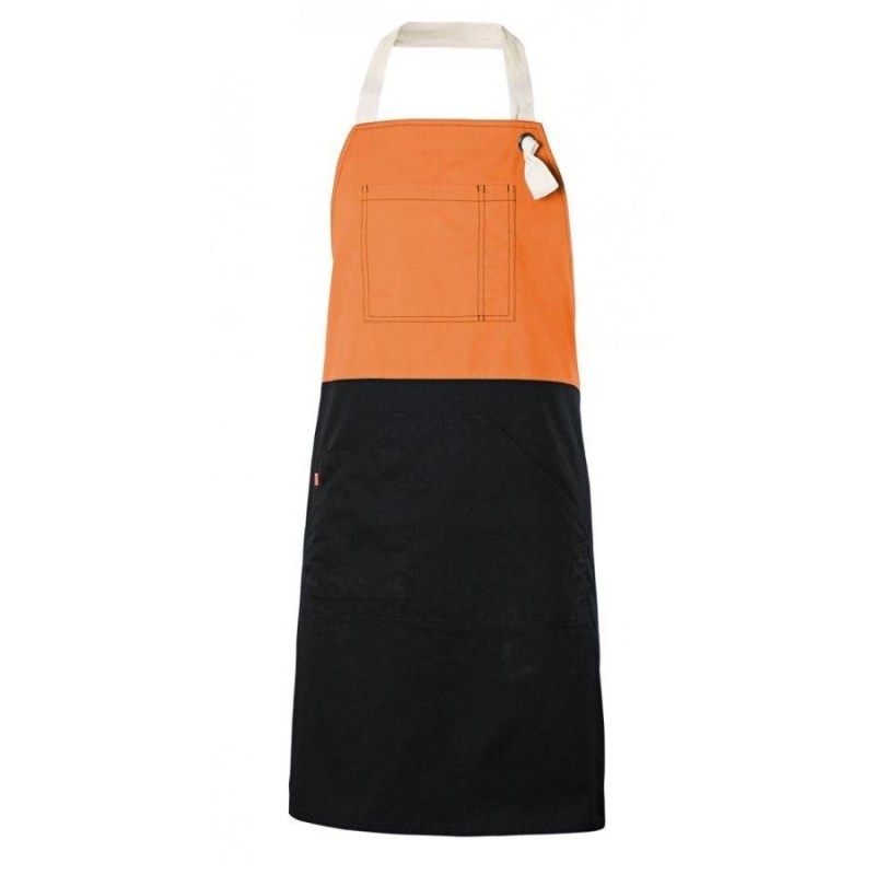 Delantal con peto bicolor velilla 404210b