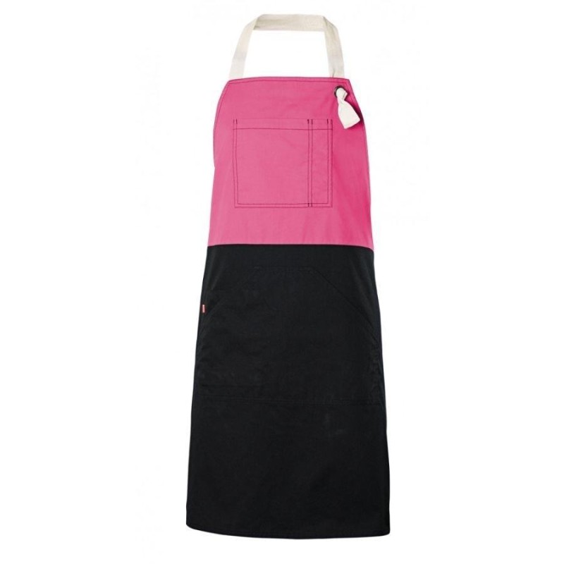 Delantal con peto bicolor velilla 404210b