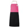Delantal con peto bicolor velilla 404210b