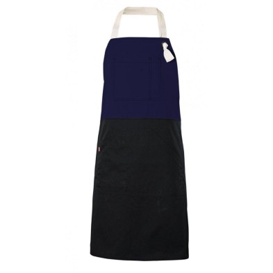 Delantal Con Peto Bicolor Velilla 404210b