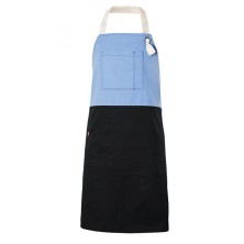 DELANTAL CON PETO BICOLOR VELILLA 404210B