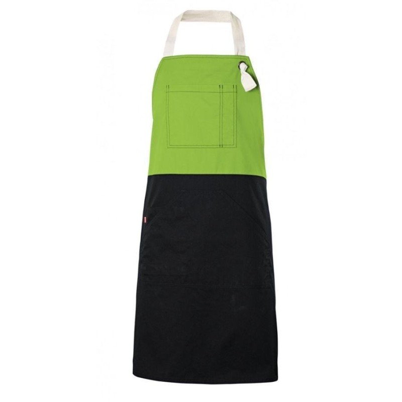 Delantal con peto bicolor velilla 404210b