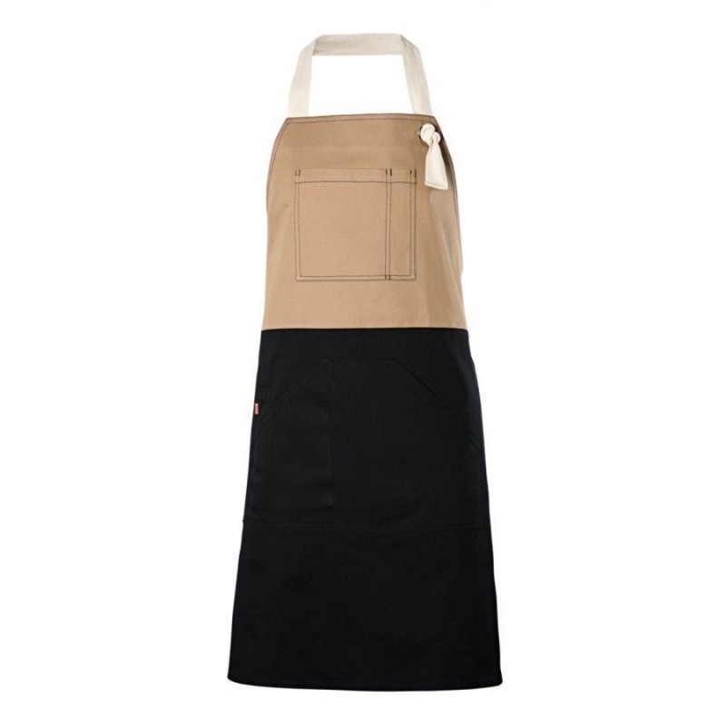 Delantal con peto bicolor velilla 404210b