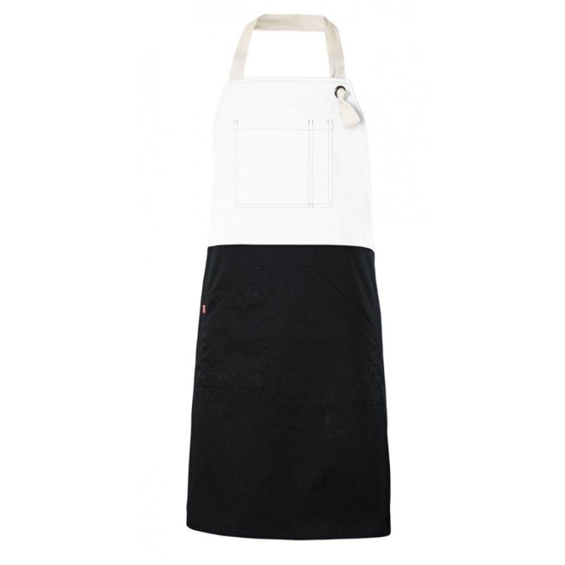 Delantal con peto bicolor velilla 404210b